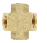 3950-4 Brass Male Pipe Cross Fitting - AFTERMARKET